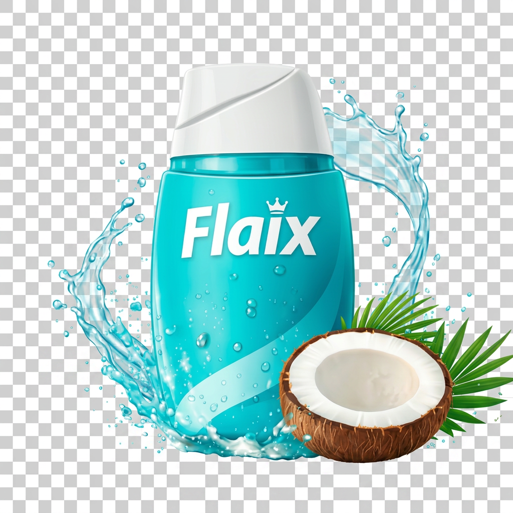 Flaix Tropical Coconut water enhancer bottle