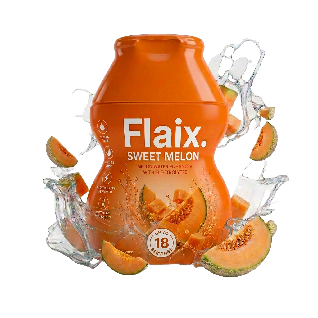 Flaix Sweet Melon water enhancer bottle